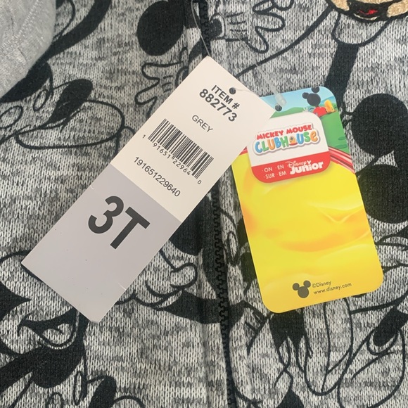 NWT 3T Disney Junior Mickey Jacket with Hood - Picture 7 of 7